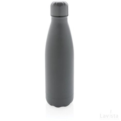 Unikleur vacuüm geïsoleerde roestvrijstalen fles 500 ml grijs