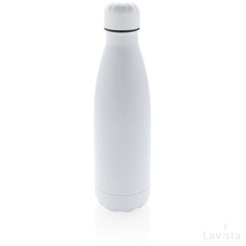 Unikleur vacuüm geïsoleerde roestvrijstalen fles 500 ml wit