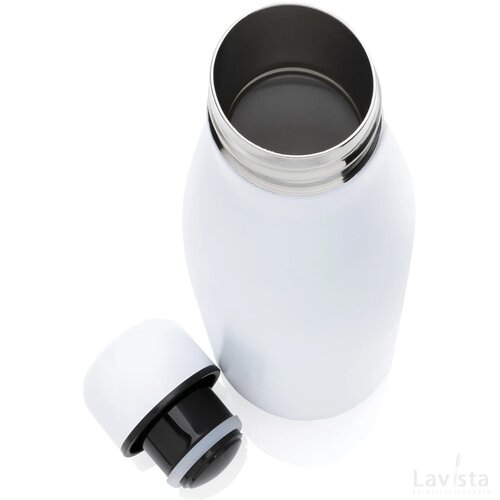 Unikleur vacuüm geïsoleerde roestvrijstalen fles 500 ml wit