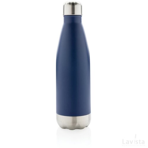 Vacuüm geïsoleerde roestvrijstalen fles blauw