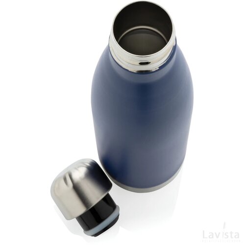 Vacuüm geïsoleerde roestvrijstalen fles blauw