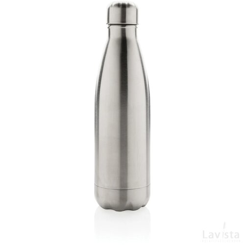Vacuüm geïsoleerde roestvrijstalen fles zilver
