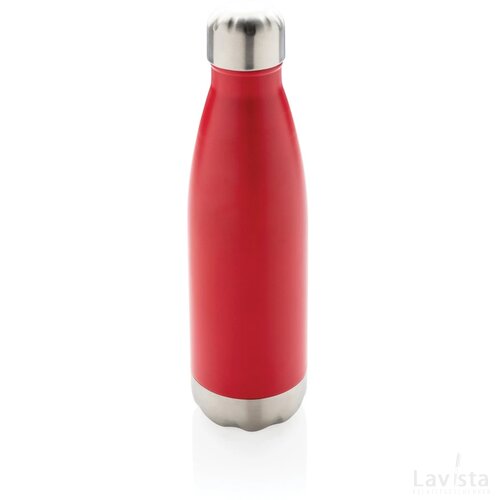 Vacuüm geïsoleerde roestvrijstalen fles rood