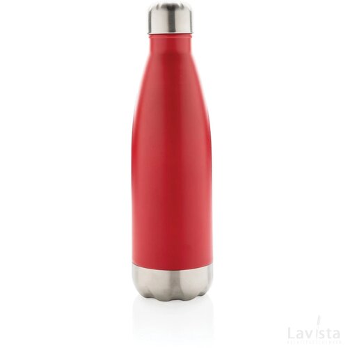 Vacuüm geïsoleerde roestvrijstalen fles rood
