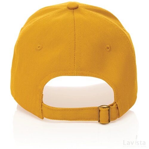 Impact AWARE™ 6 panel 280gr gerecycled katoenen cap geel