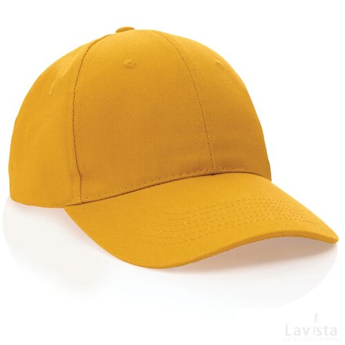 Impact AWARE™ 6 panel 280gr gerecycled katoenen cap geel