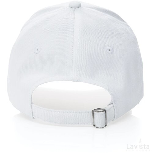 Impact AWARE™ 6 panel 280gr gerecycled katoenen cap wit