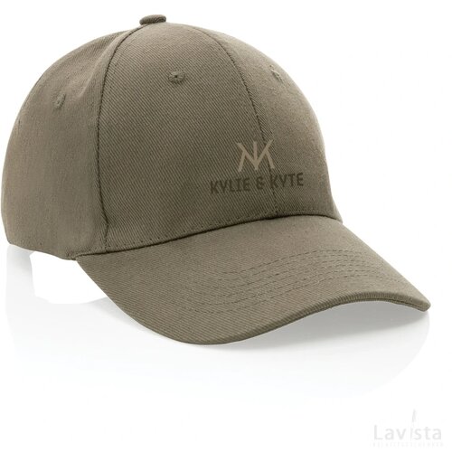 Impact AWARE™ 6 panel 280gr gerecycled katoenen cap groen