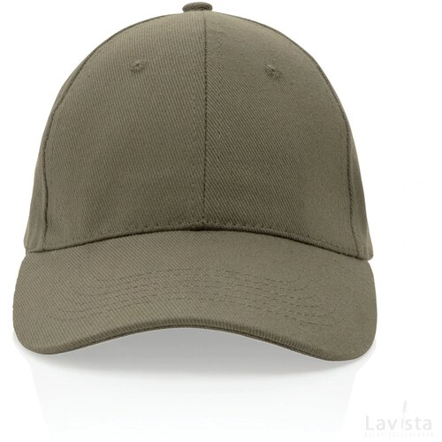 Impact AWARE™ 6 panel 280gr gerecycled katoenen cap groen