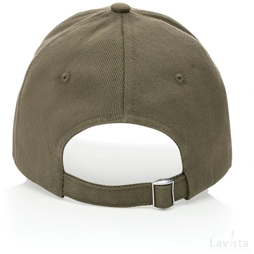 Impact AWARE™ 6 panel 280gr gerecycled katoenen cap groen