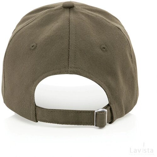 Impact AWARE™ 5 panel 280gr recycled katoenen cap groen