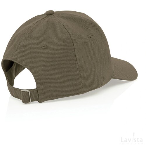 Impact AWARE™ 5 panel 280gr recycled katoenen cap groen