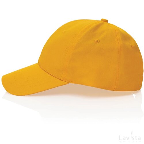 Impact AWARE™ 6 panel 190gr gerecycled katoenen cap geel