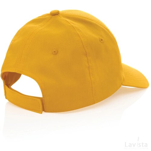Impact AWARE™ 6 panel 190gr gerecycled katoenen cap geel