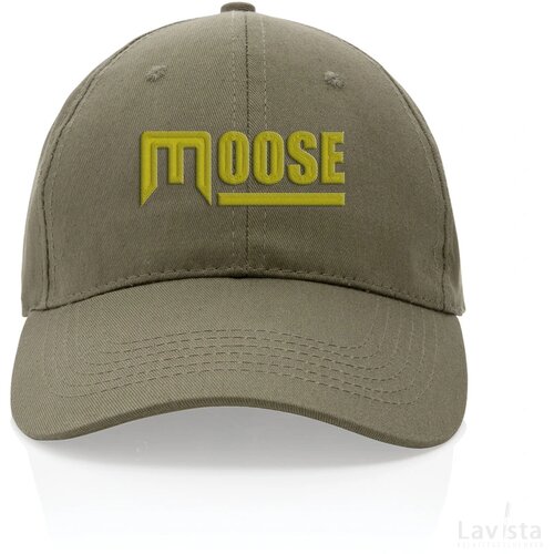 Impact AWARE™ 6 panel 190gr gerecycled katoenen cap groen