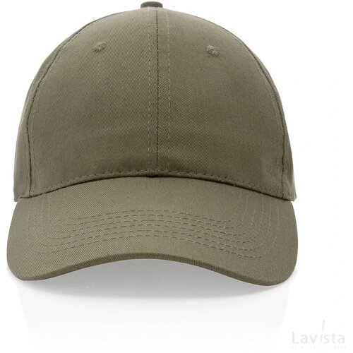 Impact AWARE™ 6 panel 190gr gerecycled katoenen cap groen