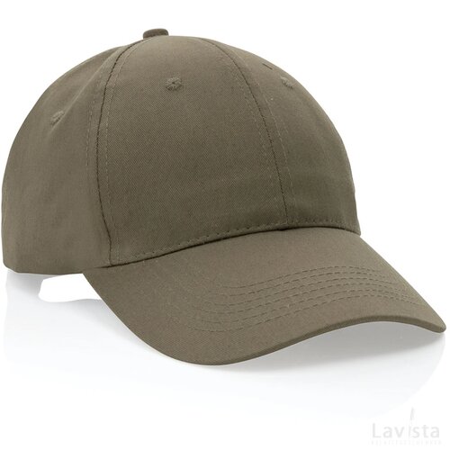 Impact AWARE™ 6 panel 190gr gerecycled katoenen cap groen