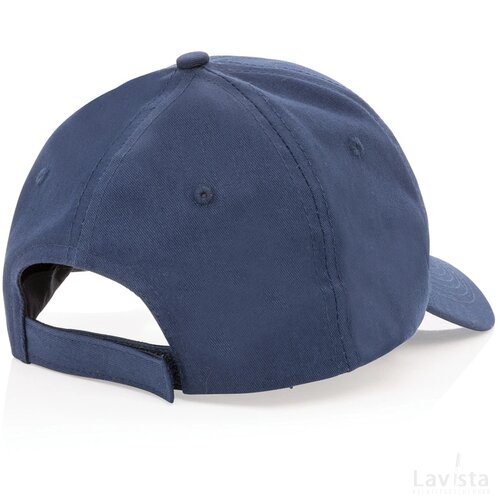 Impact AWARE™ 6 panel 190gr gerecycled katoenen cap donkerblauw
