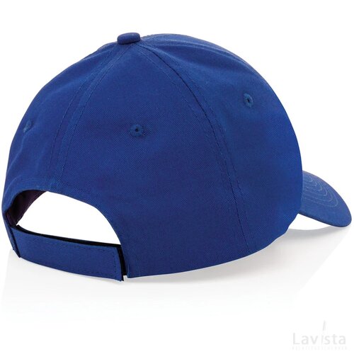 Impact AWARE™ 6 panel 190gr gerecycled katoenen cap blauw