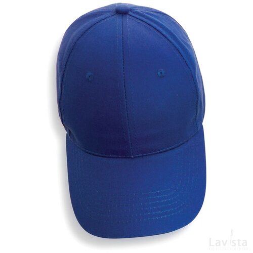 Impact AWARE™ 6 panel 190gr gerecycled katoenen cap blauw