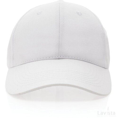 Impact AWARE™ 6 panel 190gr gerecycled katoenen cap wit