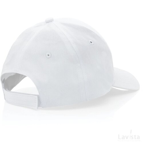Impact AWARE™ 6 panel 190gr gerecycled katoenen cap wit