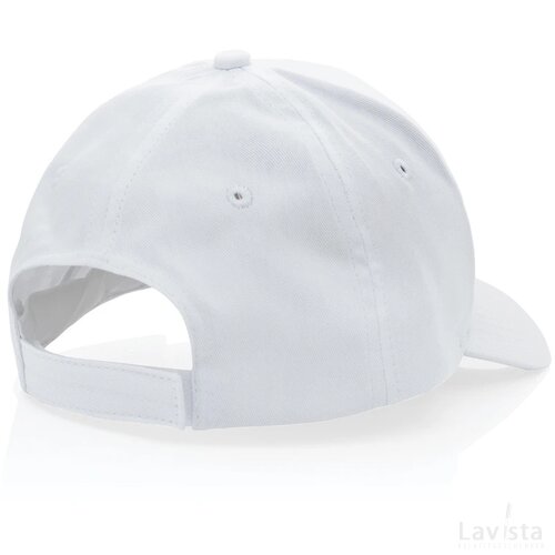Impact AWARE™ 5 panel 190gr gerecycled katoenen cap wit