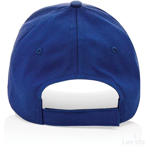 Impact AWARE™ 5 panel 190gr gerecycled katoenen cap blauw