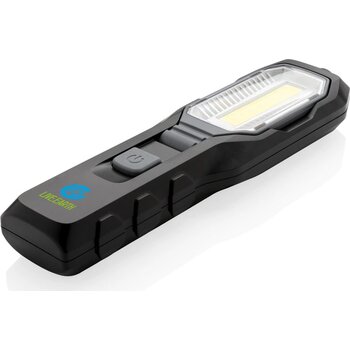 Heavy duty werklamp met COB zwart
