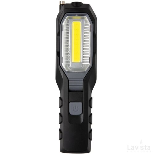 Heavy duty werklamp met COB zwart
