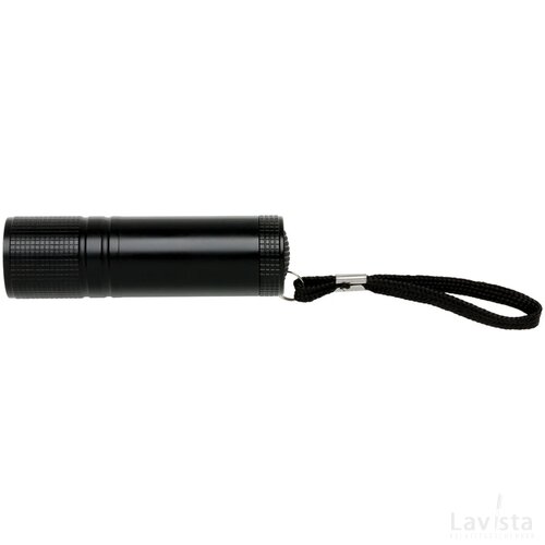 COB zaklamp zwart