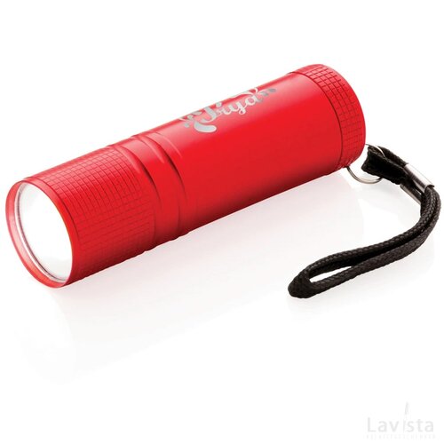 COB zaklamp rood