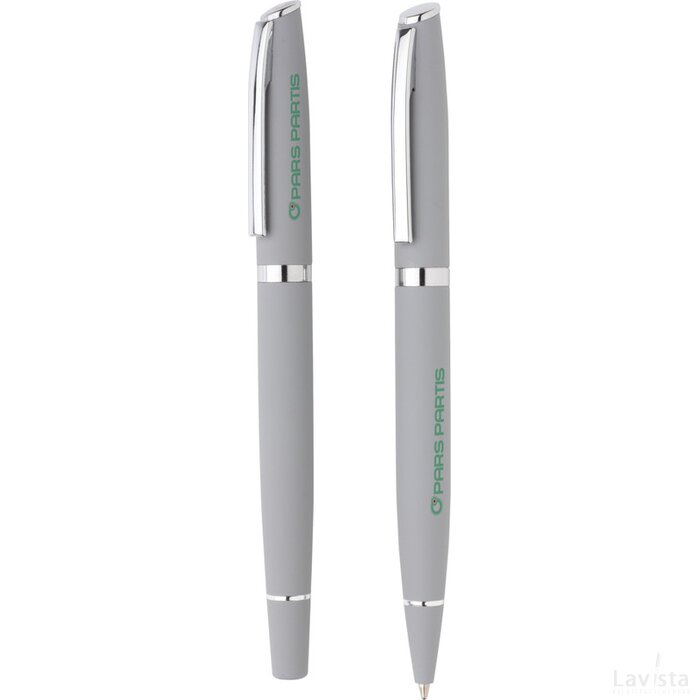 Deluxe pen set grijs