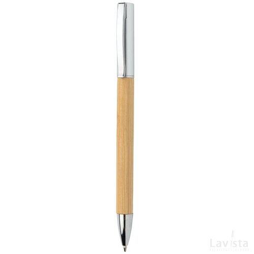 Moderne bamboe pen bruin