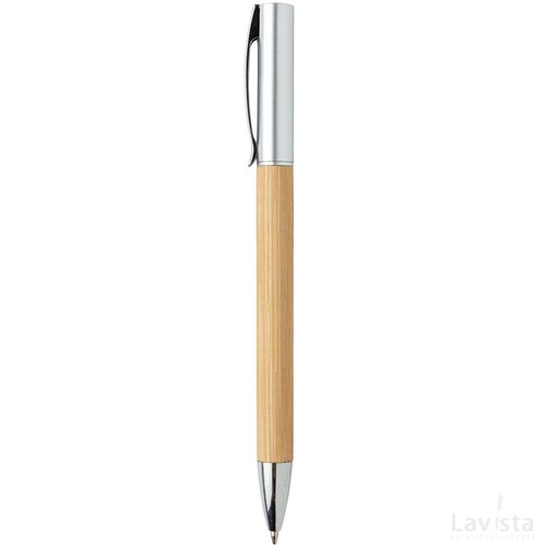 Moderne bamboe pen bruin