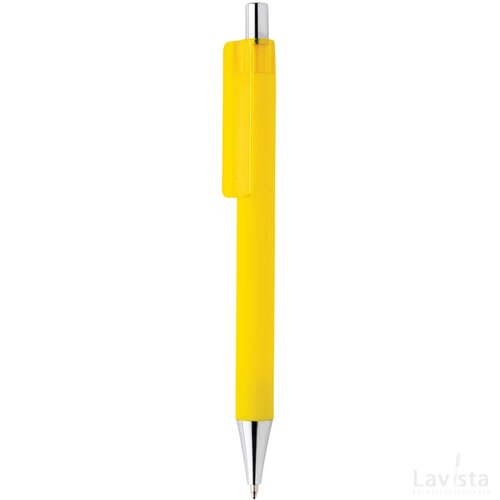 X8 smooth touch pen geel