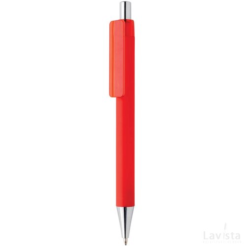 X8 smooth touch pen rood