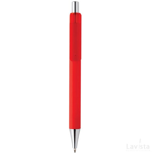 X8 smooth touch pen rood