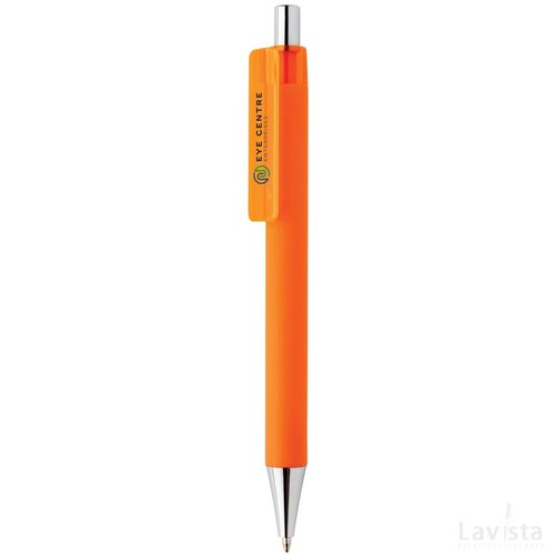 X8 smooth touch pen oranje