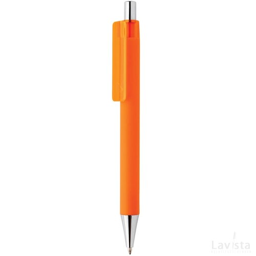 X8 smooth touch pen oranje