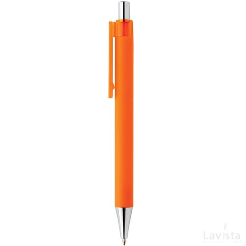 X8 smooth touch pen oranje