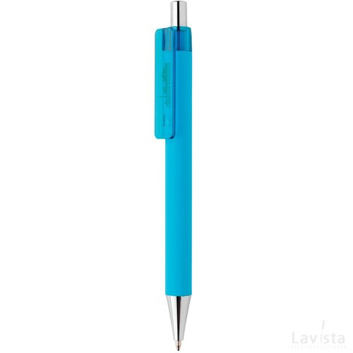 X8 smooth touch pen blauw