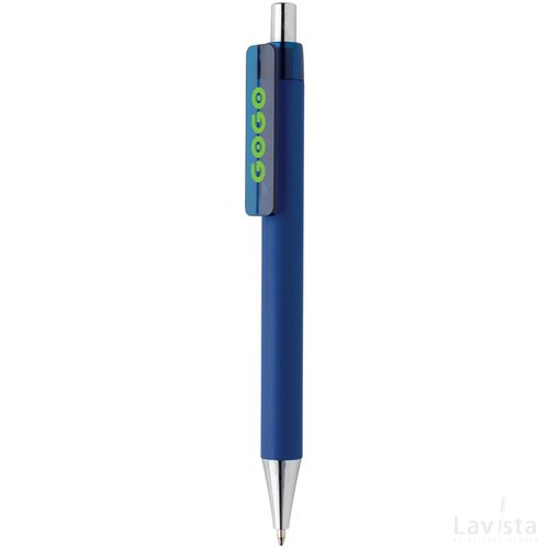 X8 smooth touch pen donkerblauw