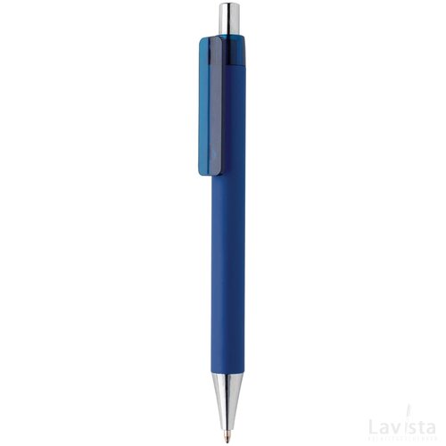 X8 smooth touch pen donkerblauw