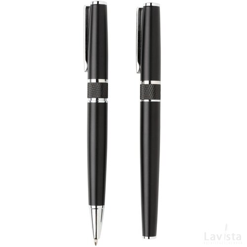 Swiss Peak deluxe pen set zwart