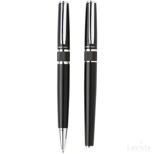 Swiss Peak deluxe pen set zwart