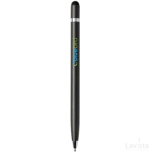 Simplistic metalen pen grijs