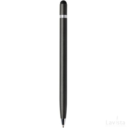 Simplistic metalen pen grijs