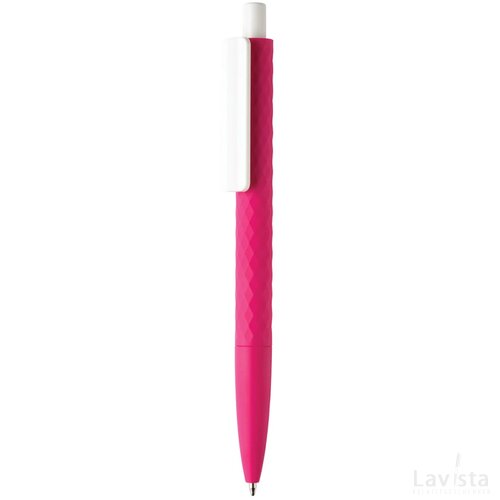 X3 pen smooth touch roze, wit