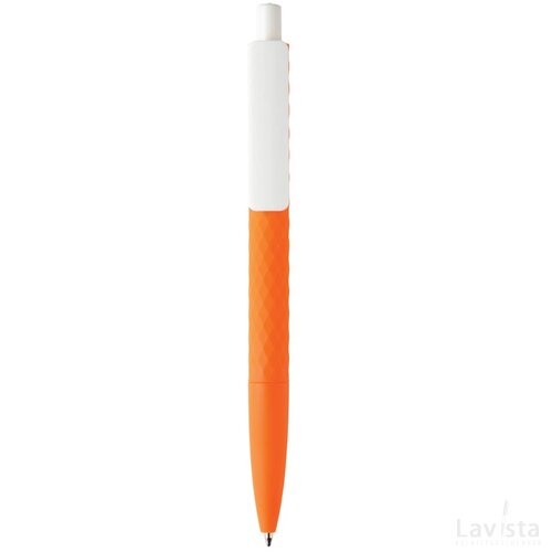 X3 pen smooth touch oranje, wit